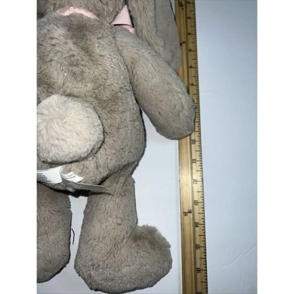 Pottery Barns Kids Light Gray Bunny Rabbit Plush 16